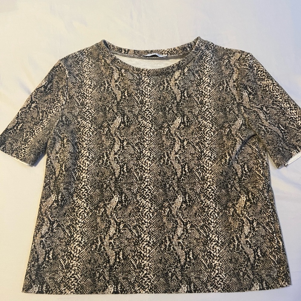 Snake Printed Zara T shirt